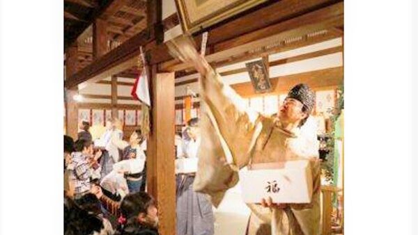 Setsubun Festival at Yasue Hachiman Shrine & Ehoumaki sushi roll party at Pongyi ! (FEB.2)