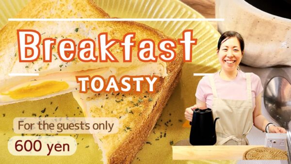【We started breakfast !】