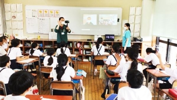 【オンラインツアーの講義】金沢大学付属小学校でお話してきました！