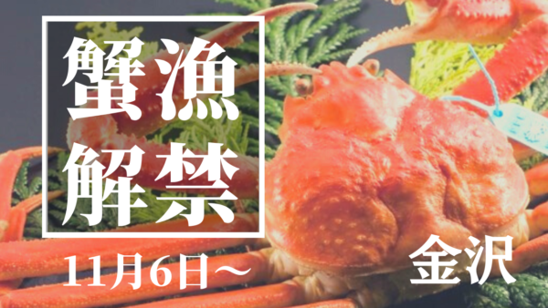 【11月6日〜】蟹の季節がやってきました！